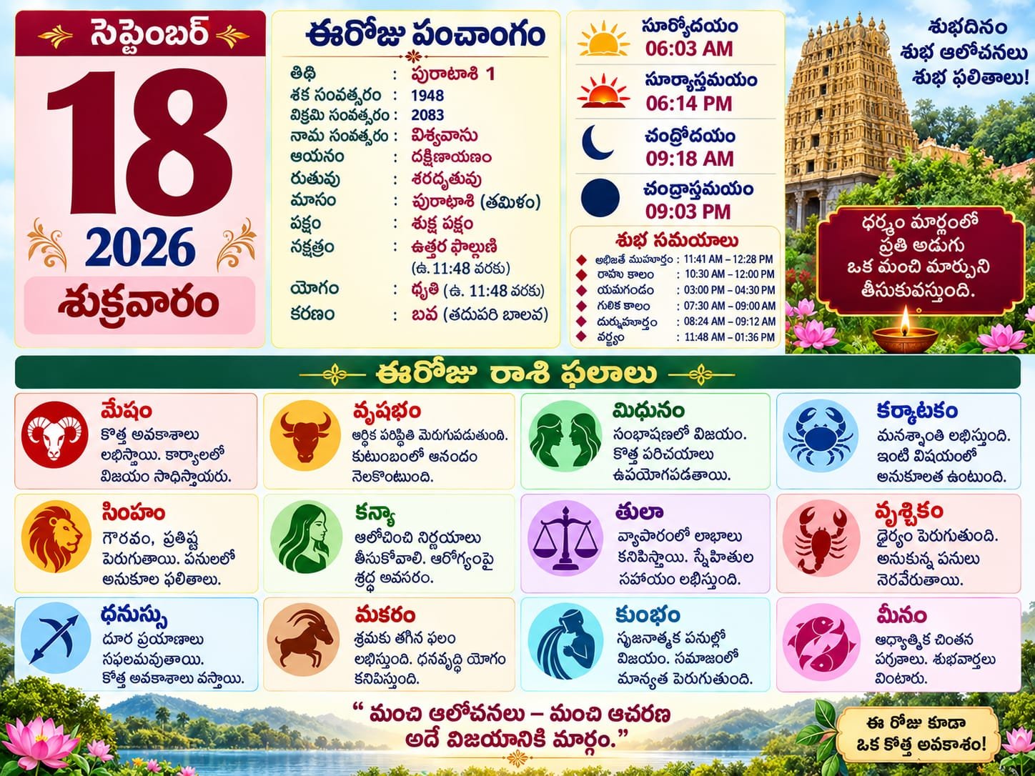 Today's Calender