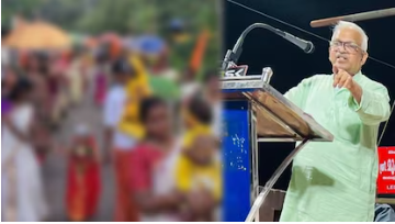 ശോഭായാത്ര ഭക്തിയുടെ ഭാഗമല്ല, ആർഎസ്എസ് ശാഖയിലേക്ക് ആകർഷിക്കുന്ന വർഗീയ പദ്ധതിയാണെന്നും പി ജയരാജൻ